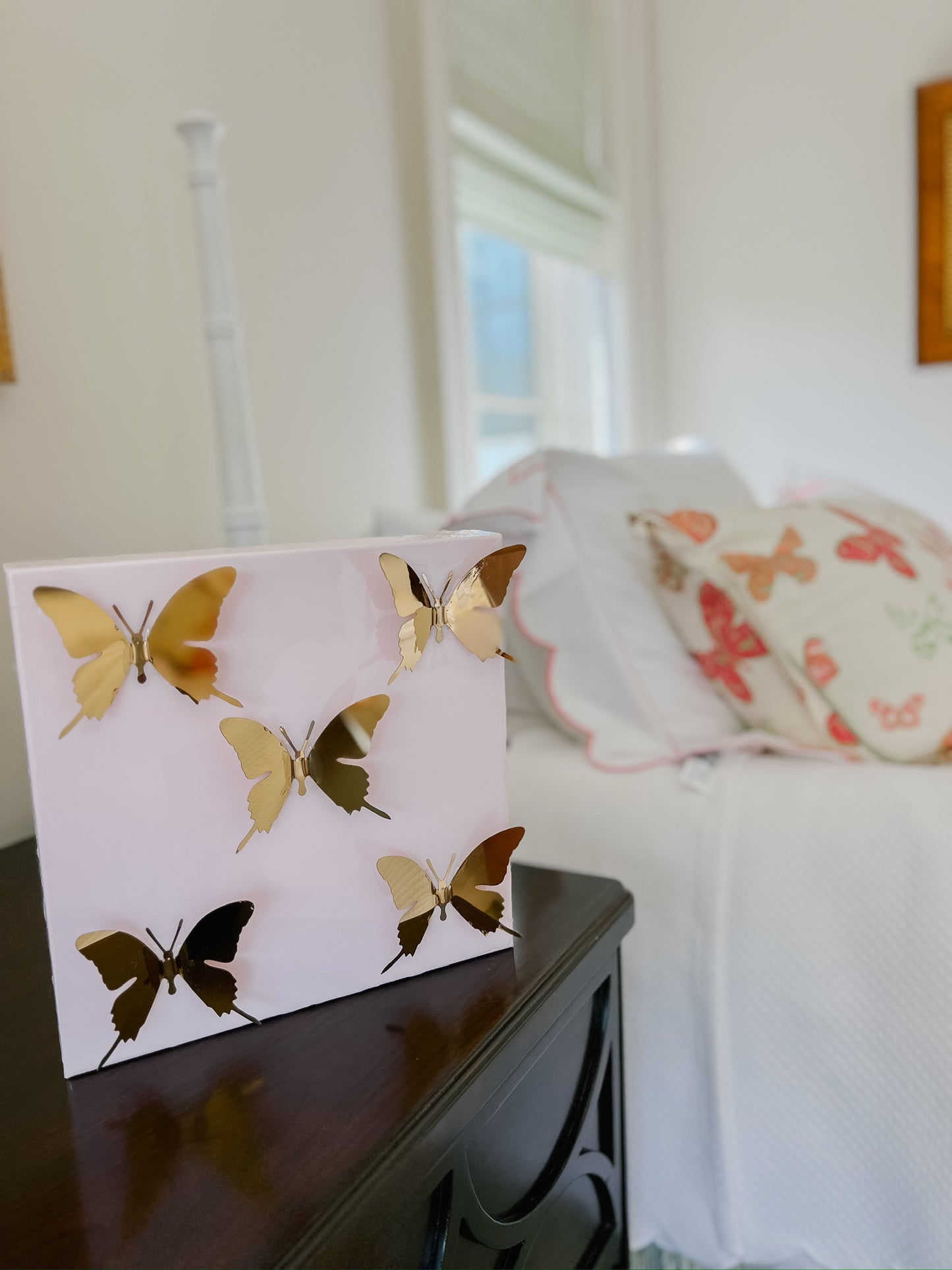 Light Pink Butterfly Canvas