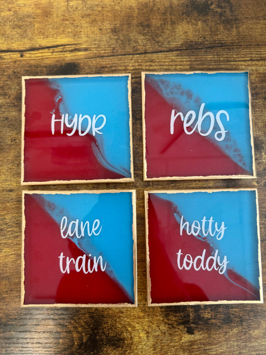 Ole Miss Game Day Coasters