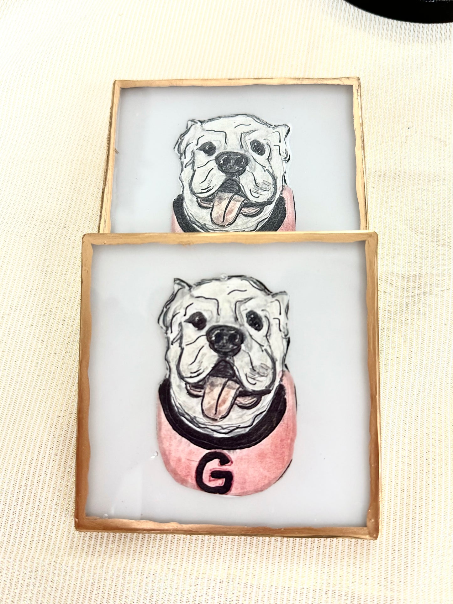 EWD x BMA Small Bulldog Coasters