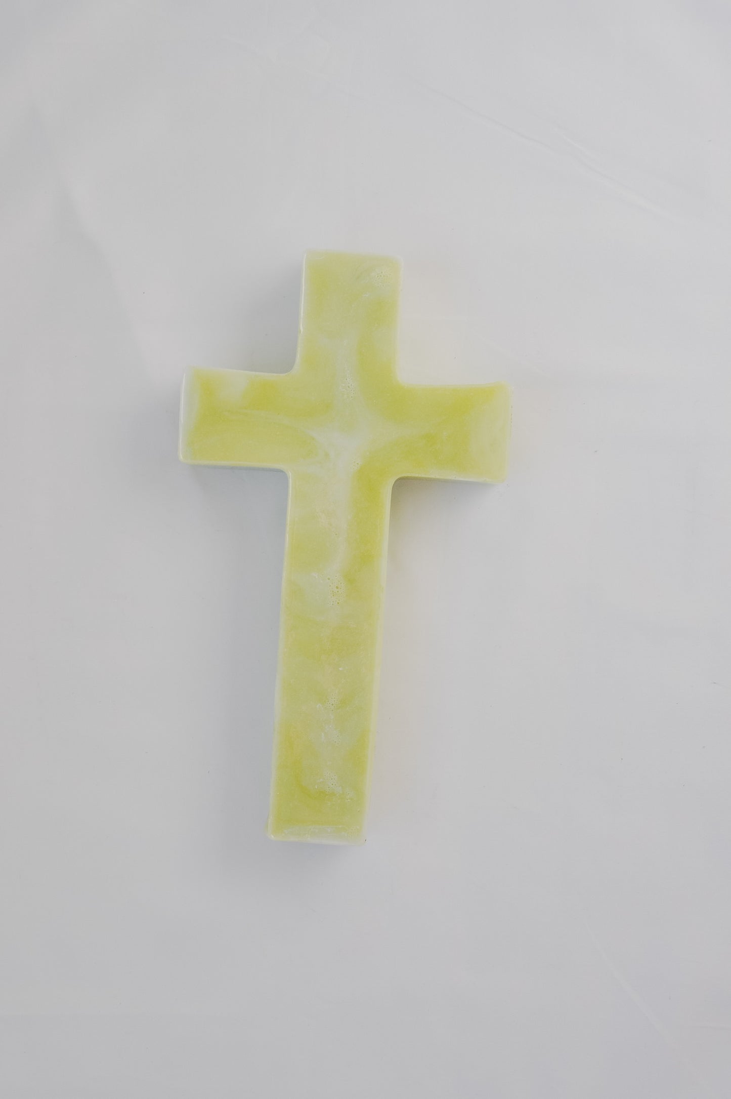 Green Marble Cross - Medium