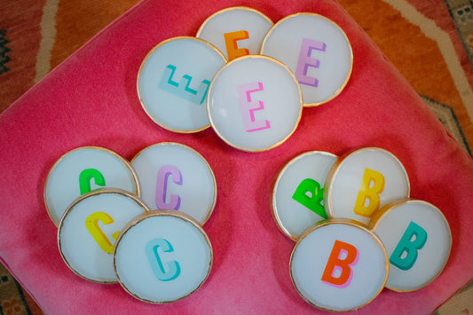 Monogram set of 4