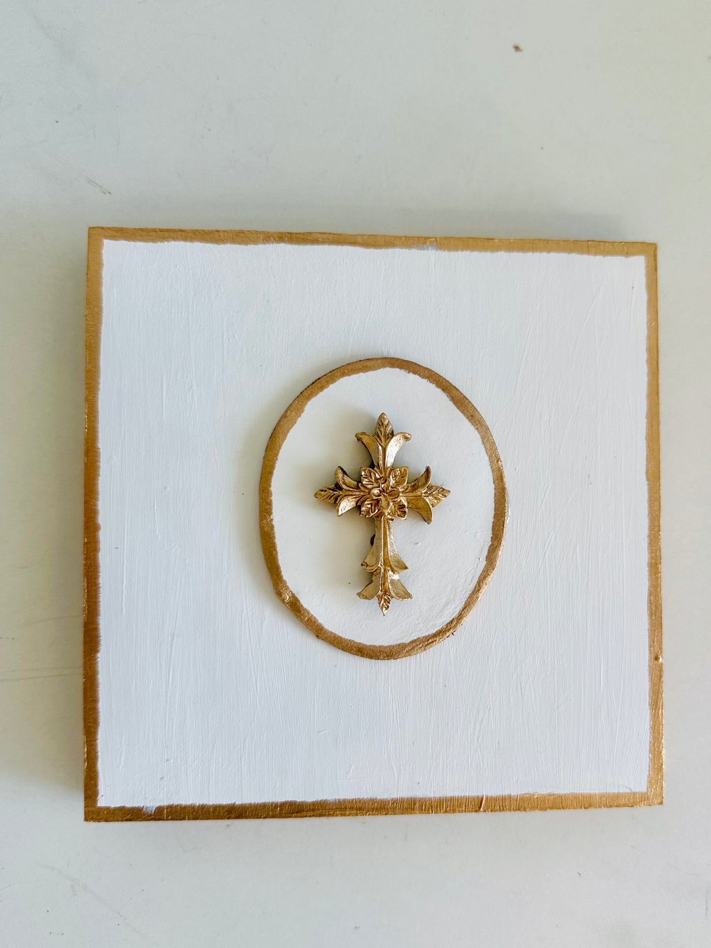 Gold Cross Intaglio